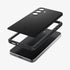 ACS07281 - Galaxy S24 Ultra Case Thin Fit in Black showing the back
